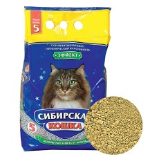 Сибирская Кошка / Наполнитель для кошачьего туалета Эффект