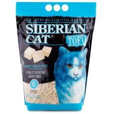 Сибирская кошка / Наполнитель для кошачьего туалета Тофу "Оригинальный" Комкующийся