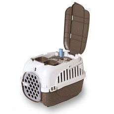 Bama Pet Kennel Tour Maxi / Переноска Бама Пет для животных весом до 12 кг Коричневая