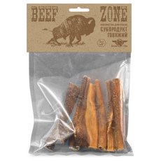 Green Qzin / Лакомство Грин Кьюзин для собак сушеное Говяжье мясо слайсами 6 дюймов