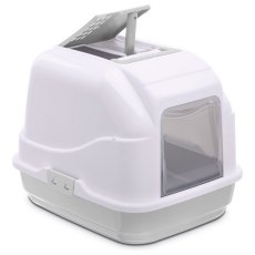 IMAC Easy Cat / Био-туалет Аймак для кошек Серо-бежевый IMAC Easy Cat / Био-туалет Аймак для кошек Серо-бежевый