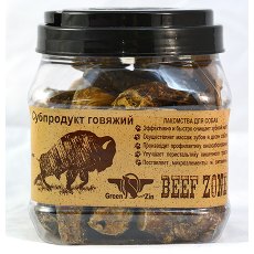 Green Qzin / Лакомство Грин Кьюзин для собак сушеный Говяжий пенис малый