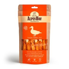AlpenHof Duck chewing mini sticks / Лакомство Альпенхоф для Щенков и Мелких собак Жевательные косточки с Уткой