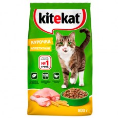 Kitekat Китикет Сухой корм для кошек Аппетитная Курочка