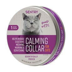 Sentry Calming collar for Cats / Ошейник Сэнтри для котят и кошек Успокаивающий с феромонами Sentry Calming collar for Cats / Ошейник Сэнтри для котят и кошек Успокаивающий с феромонами