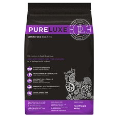 PureLuxe Dog Small Breed Turkey Split Peas Salmon Grain free / Сухой Беззерновой корм ПьюаЛюкс для собак Мелких пород Индейка горошек лосось