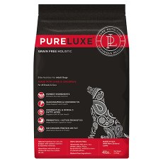 PureLuxe Dog Adult Lamb & Chickpeas Grain free / Сухой Беззерновой корм ПьюаЛюкс для взрослых собак Ягненок нут
