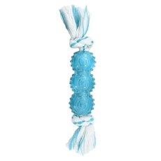 Canine Clean / Игрушка Канин Клин для собак Палочка Синтетическая резина с Канатом 25 см с ароматом Мяты