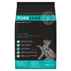 PureLuxe Kitten Chicken Chickpeas Salmon Grain free / Сухой Беззерновой корм ПьюаЛюкс для Котят Курица нут лосось