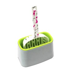 SuperDesign / Набор Супер Дизайн Совок с Подставкой Серый