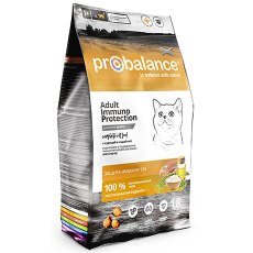 Probalance Adult Immuno Protection / Сухой корм Пробаланс для взрослых кошек Курица Индейка Probalance Adult Immuno Protection / Сухой корм Пробаланс для взрослых кошек Курица Индейка