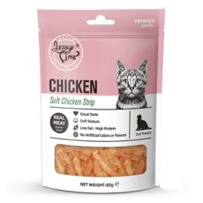 Wanpy Jerky Time Soft Chicken Jerky Strip / Лакомство Ванпи для кошек Мягкая вяленая соломка из Курицы