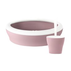 United Pets Viccì-cat / Туалет-лоток Юнайтед Петс для кошек с совком и подставкой в комплекте 53 х 40 х 16 см