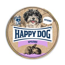 Happy Dog NaturLine / Паштет Хэппи Дог для собак Кролик (цена за упаковку, Россия)