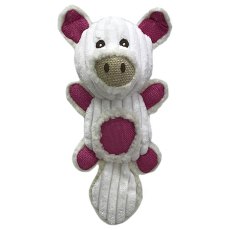Petpark / Игрушка Петпак для собак Поросенок с большим хвостом Белый