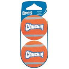 Petmate Chuckit! Tennis Ball 2-pk / Игрушка Петмейт для собак Теннисный мяч Резина
