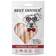 Best Dinner Товарищъ / Лакомство Бест Диннер для собак Корень бычий 20 см Best Dinner Товарищъ / Лакомство Бест Диннер для собак Корень бычий 20 см