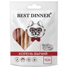 Best Dinner Товарищъ / Лакомство Бест Диннер для собак Корень бычий 13 см Best Dinner Товарищъ / Лакомство Бест Диннер для собак Корень бычий 13 см