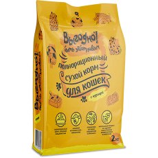 Выгодно! Сухой корм для кошек Курица