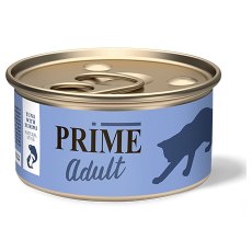 Prime Adult Tuna with surimi / Консервы Прайм для взрослых кошек Тунец с сурими в собственном соку (цена за упаковку)