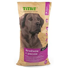 Titbit / Сухой корм Титбит для собак Крупных пород Ягненок с рисом