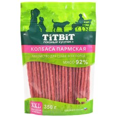 Titbit Лакомый кусочек XXL / Лакомство Титбит для собак всех пород Колбаса Пармская Titbit Лакомый кусочек XXL / Лакомство Титбит для собак всех пород Колбаса Пармская