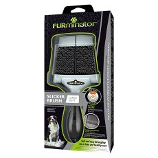 FURminator Slicker Brush Large Soft / Пуходерка Фурминатор для собак и кошек с Мягкими щетинками FURminator Slicker Brush Large Soft / Пуходерка Фурминатор для собак и кошек с Мягкими щетинками