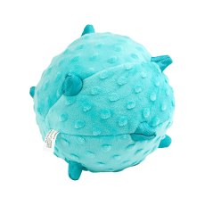 Playology Puppy Sensory Ball / Игрушка Плэйолоджи для Щенков сенсорный плюшевый мяч с ароматом арахиса Голубой