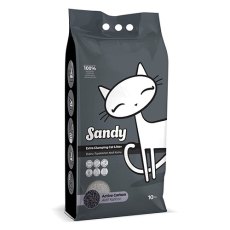 Sandy Active Carbon / Комкующийся наполнитель Сэнди для кошачьего туалета с Активированным углем