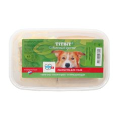 Titbit / Лакомство Титбит для собак Лакомство Ракушки говяжьи банка пластиковая 3,3 л