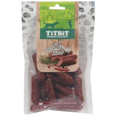 Titbit / Лакомство Титбит для собак Колбасный двор Колбаски Венгерские