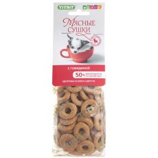 Titbit / Лакомство Титбит для собак Мясные сушки с Говядиной