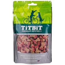 Titbit / Лакомство Титбит для собак Косточки мясные с Индейкой и ягненком