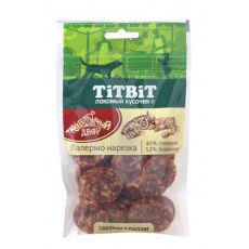 Titbit / Лакомство Титбит для собак Колбасный двор Нарезка Палермо