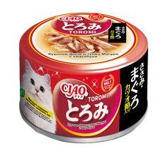 Inaba Ciao Toromi / Консервы Инаба для кошек Куриное филе с тунцом магуро и кацуобуси в бульоне (цена за упаковку, Китай)