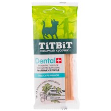 Titbit Dental+ Лакомый кусочек / Лакомство Титбит для собак Мелких пород Снек с Бараниной