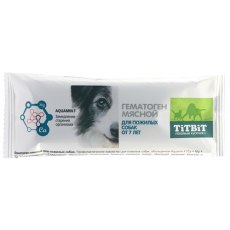 Titbit / Лакомство Титбит для Пожилых собак Гематоген мясной