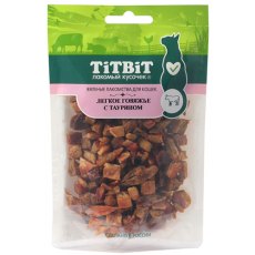 Titbit Вяленые лакомства / Лакомство Титбит для кошек Легкое говяжье с таурином