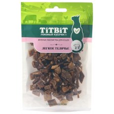 Titbit Вяленые лакомства / Лакомство Титбит для кошек Легкое телячье