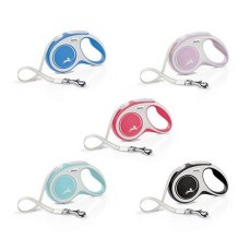 flexi New Comfort XS tape 3 m, for dogs up to 12 kg / Рулетка флекси для собак весом до 12 кг, лента 3 м