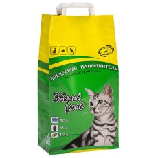 Зверьё моё / Наполнитель Древесный Крупные гранулы