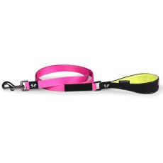 United Pets Complete me / Поводок Юнайтед Петс для собак розовый с желтым