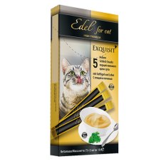 Edel for cat / Лакомство Эдель Кэт для кошек Крем-суп с Птицей и печенью (цена за упаковку, Россия) Edel for cat / Лакомство Эдель Кэт для кошек Крем-суп с Птицей и печенью (цена за упаковку, Россия)