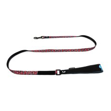 United Pets Complete me / Поводок Юнайтед Петс для собак красная зебра