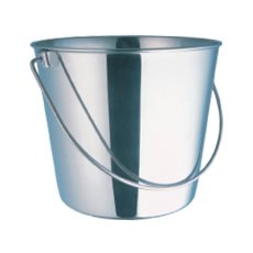 Mr.Kranch / Ведро Мистер Кранч с креплением для клеток и вольеров нержавеющая сталь