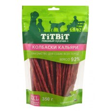 Titbit Лакомый кусочек XXL / Лакомство Титбит для собак всех пород Колбаски Кальяри Titbit Лакомый кусочек XXL / Лакомство Титбит для собак всех пород Колбаски Кальяри