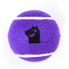 Mr.Kranch / Игрушка Мистер Кранч для собак Теннисный мяч большой фиолетовый