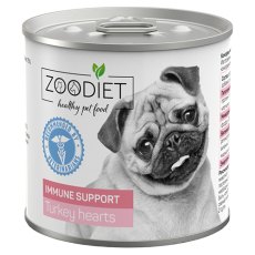 Zoodiet Immune Support Turkey Hearts / Консервы Зоодиет для собак Поддержание иммунитета Сердечки индюшиные (цена за упаковку)