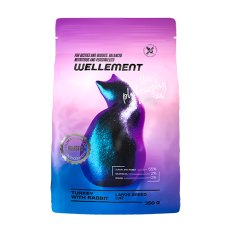 Wellement Large Breed Turkey with Rabbit / Сухой корм Велемент для кошек Крупных пород Индейка кролик