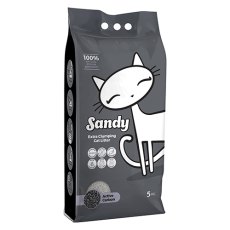 Sandy Active Carbon / Комкующийся наполнитель Сэнди для кошачьего туалета с Активированным углем